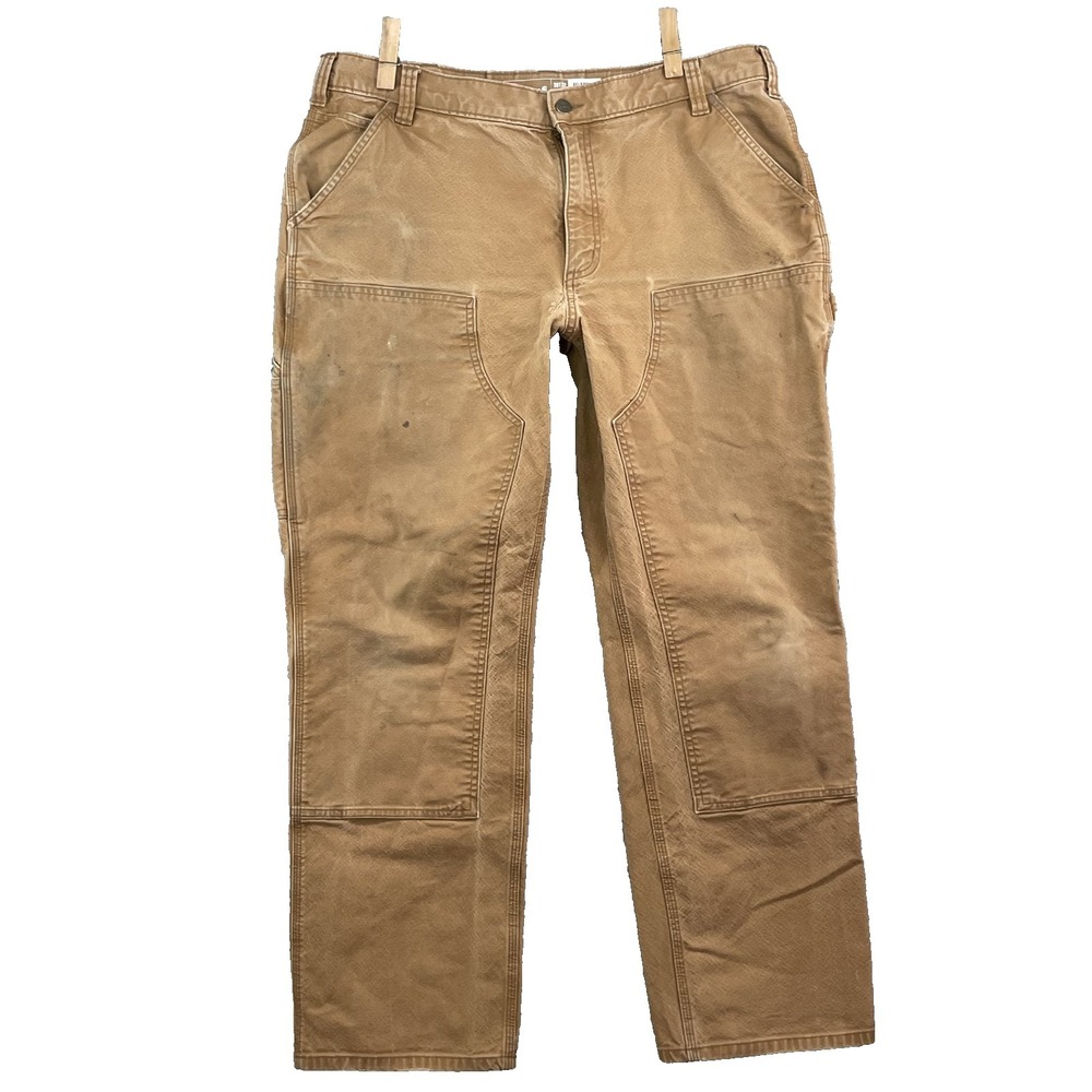 Carhartt Double Knee Pants Men's 37x30* Rugged Flex Relaxed Utility Workwear Y2K